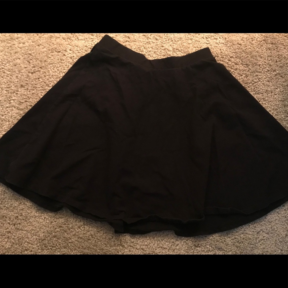 Black Skater Skirt